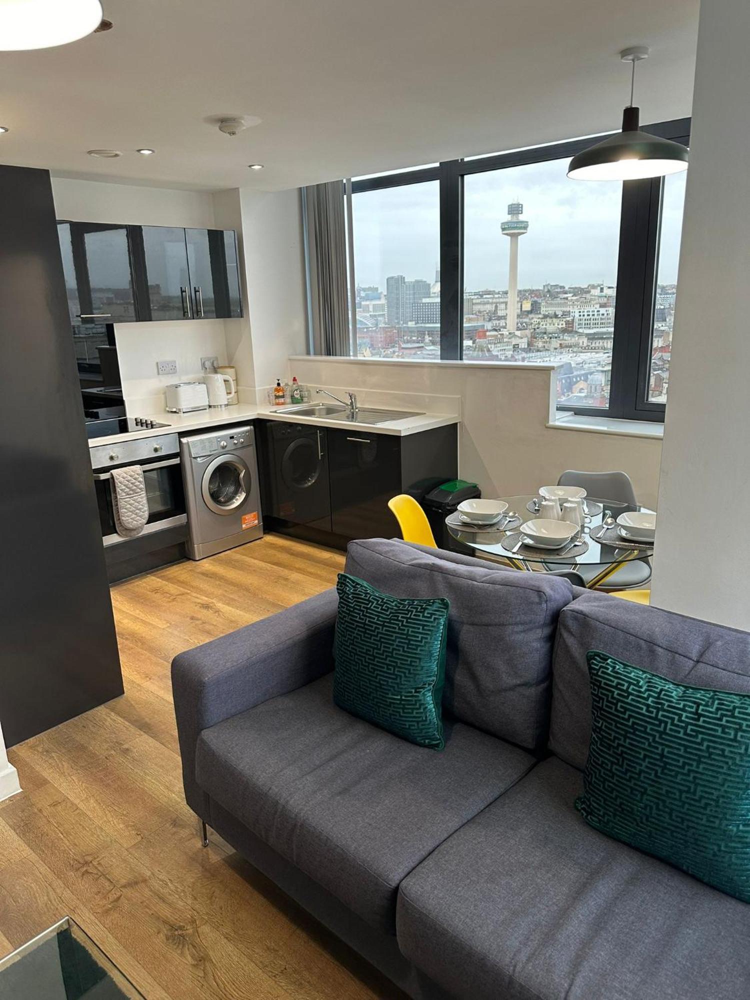 Stunning City View Apartment By Central Stay リヴァプール エクステリア 写真